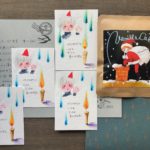 12月のお手紙セット・芸術家支援mecelo限定グッズ