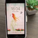 mecelo 5月分スマホ用イラストカレンダー