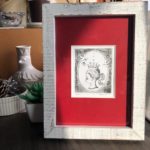 作品紹介 ・銅版画「しずく姫」