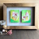 双子の魂と、星読み絵の初の試み【個展「STORY×プチしずく」】