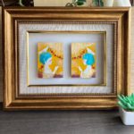 「結び」しずくふたつ【個展「STORY×プチしずく」】