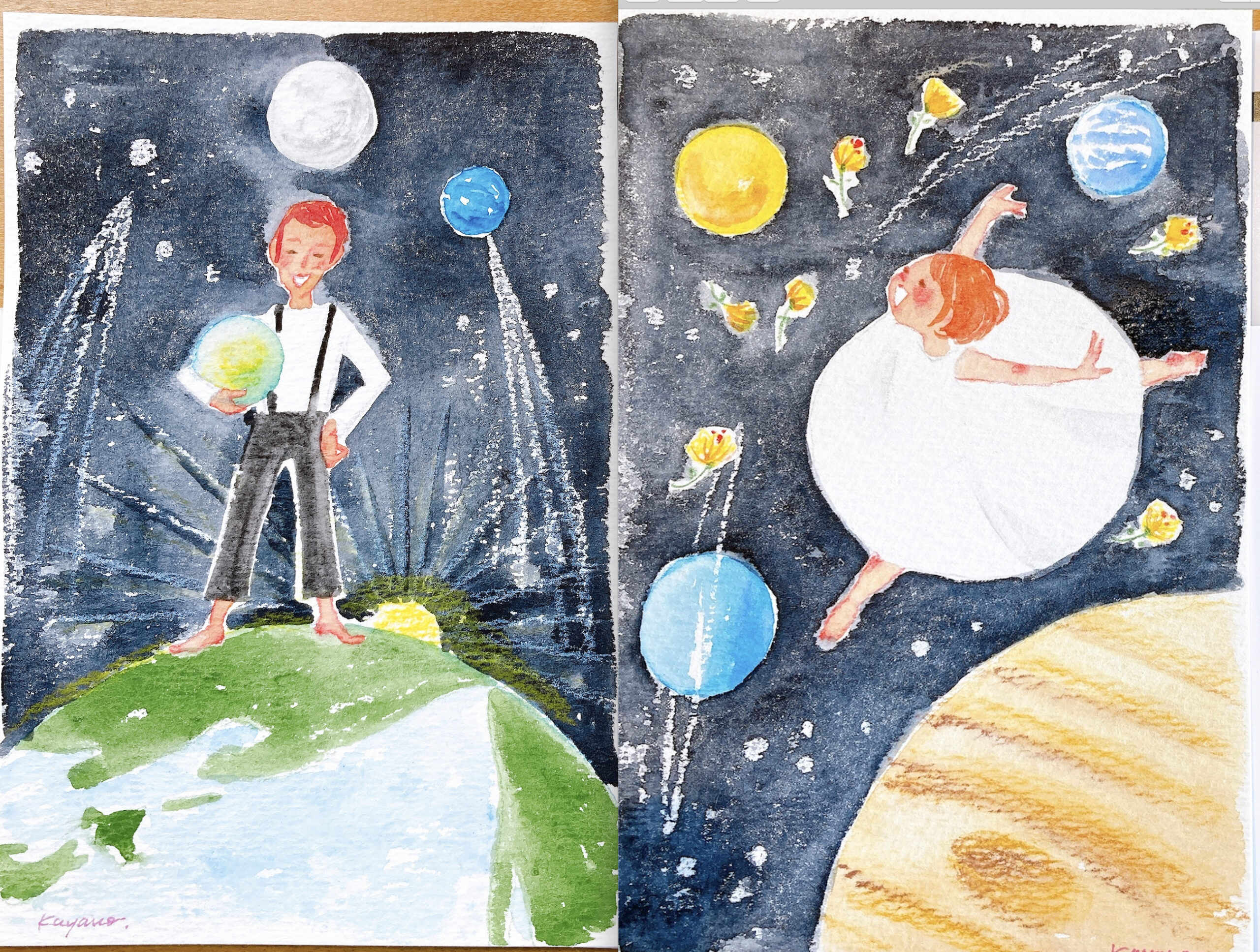 ikkAさん終了感謝&星読み絵感想【価格改定のお知らせ】