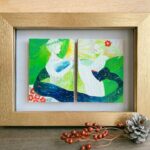 「自分を受け入れることに全力で取り組んで・・」【しずくふたつ絵画・感想】