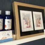 Ten治療院さまと絵画「しずくふたつ025 雨しずく」