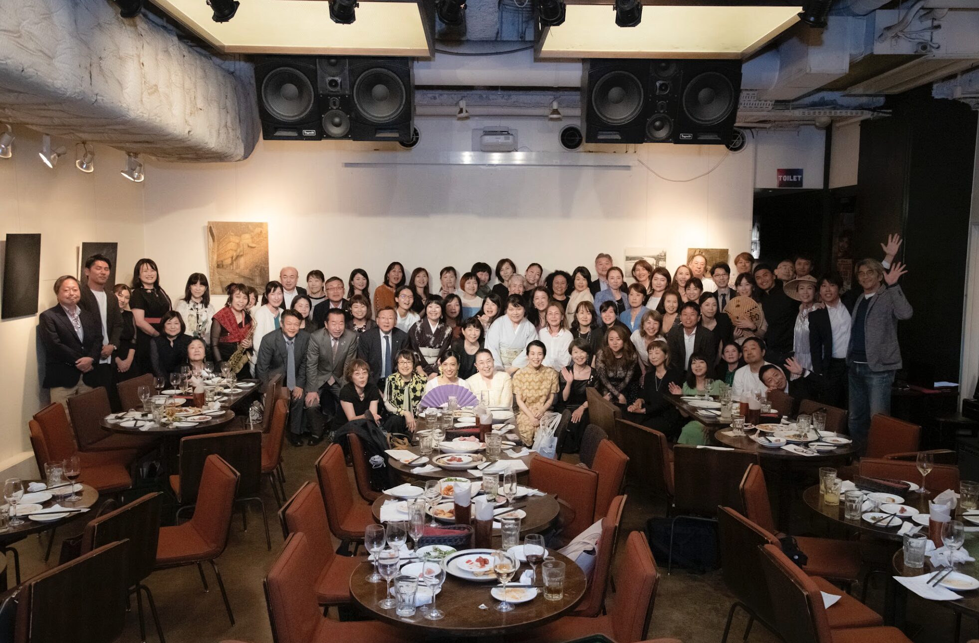 熊野古道女子部のパーティーに(東京一泊二日・その1)
