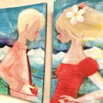 清らかな果実　しずくふたつ067【魂の伴侶の絵セミオーダー】