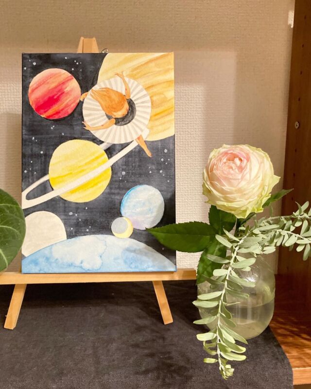 宇宙の仕組みを描いた絵画「宇宙絵図®」 | 佳矢乃しずくあつめ舎